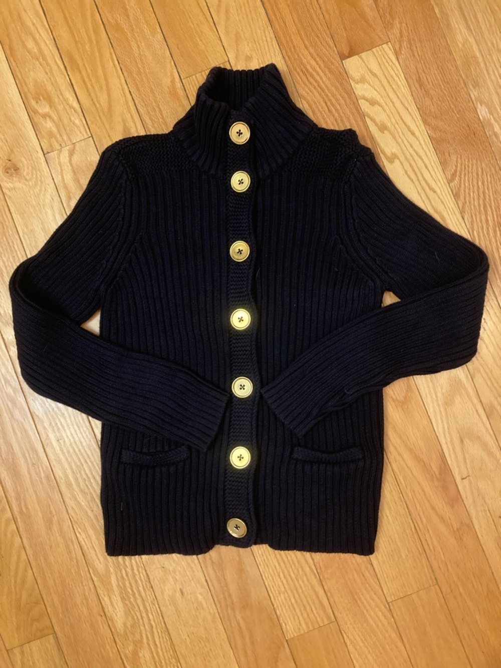 Talbots Chunky Pima Cotton Cardigan